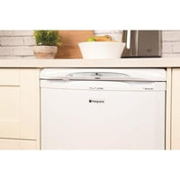 Thumbnail Hotpoint RLA36P 150 Litre Freestanding Under Counter Larder Fridge 85cm Tall Antibacterial Lining 60cm Wide - 39478049865951