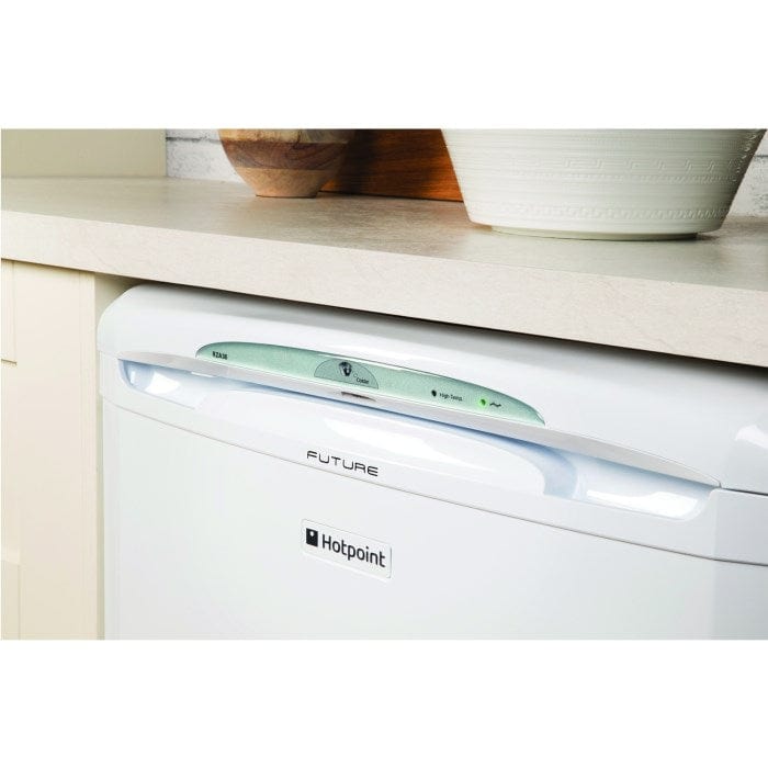 Hotpoint RZA36P1 90 Litre Freestanding Under Counter Freezer A+ Energy Rating 60cm Wide - White - Atlantic Electrics - 39478058746079 