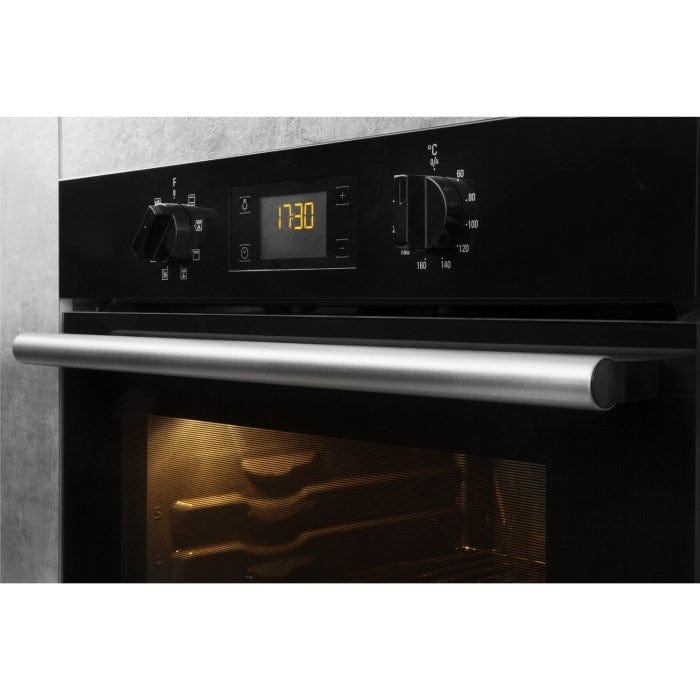 Hotpoint SA2540HBL 8 Function Electric Built-in Single Oven - Black - Atlantic Electrics - 39478053404895 