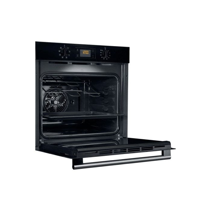 Hotpoint SA2540HBL 8 Function Electric Built-in Single Oven - Black - Atlantic Electrics - 39478053535967 