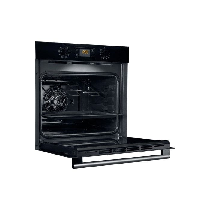 Hotpoint SA2540HBL 8 Function Electric Built-in Single Oven - Black | Atlantic Electrics - 39478053535967 