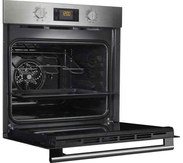 Hotpoint SA2540HIX 8 Function Electric Built-in Single Oven - Stainless Steel | Atlantic Electrics - 39478050160863 