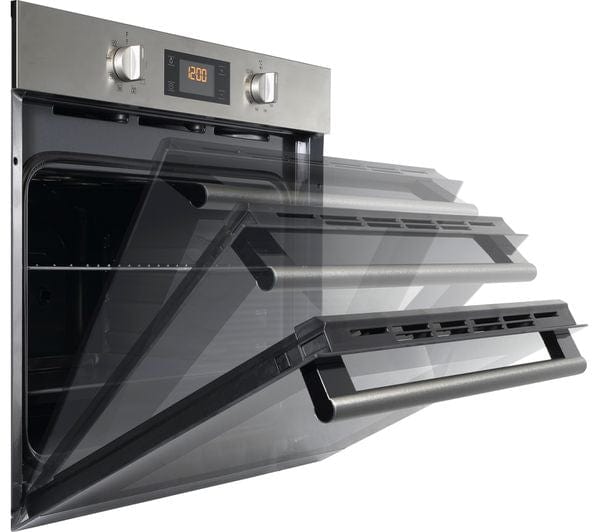 Hotpoint SA2540HIX 8 Function Electric Built-in Single Oven - Stainless Steel | Atlantic Electrics - 39478050259167 