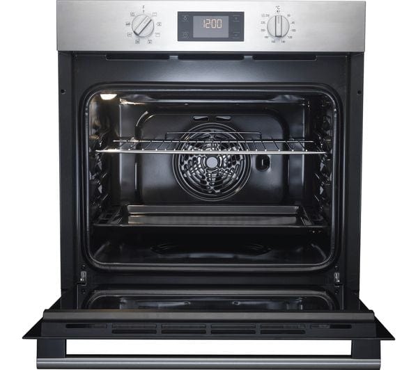 Hotpoint SA2540HIX 8 Function Electric Built-in Single Oven - Stainless Steel | Atlantic Electrics - 39478050128095 