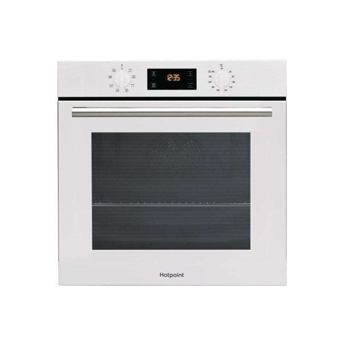 Hotpoint SA2540HWH Built In Electric Single Oven 66L-A Rated-White - Atlantic Electrics - 39478050423007 