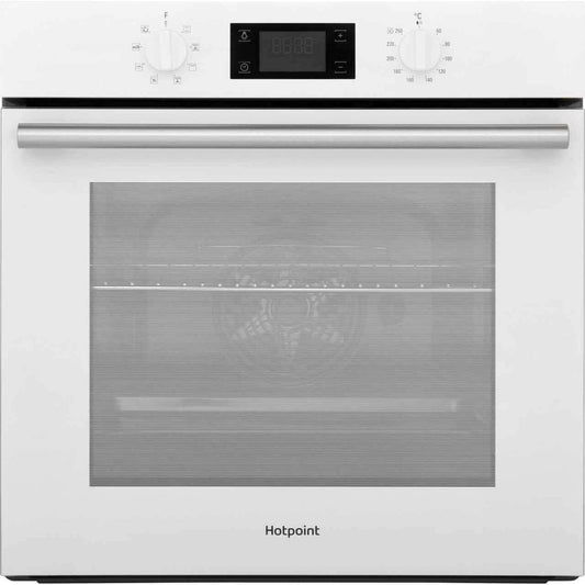 Hotpoint SA2540HWH Built In Electric Single Oven 66L- White | Atlantic Electrics