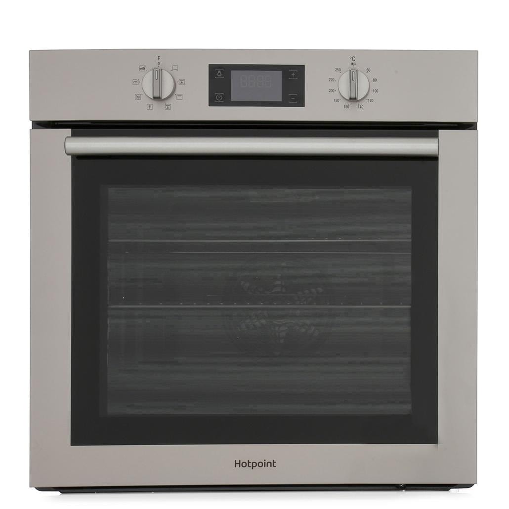 Hotpoint SA4544CIX 71 Liters Built-in Electric Single Oven - Stainless Steel | Atlantic Electrics