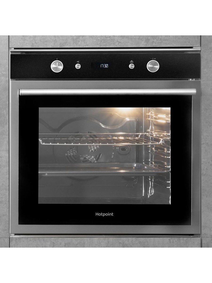 Hotpoint SI6864SHIX Class 6 Built-In Single Oven, Stainless Steel - Atlantic Electrics - 39478051635423 