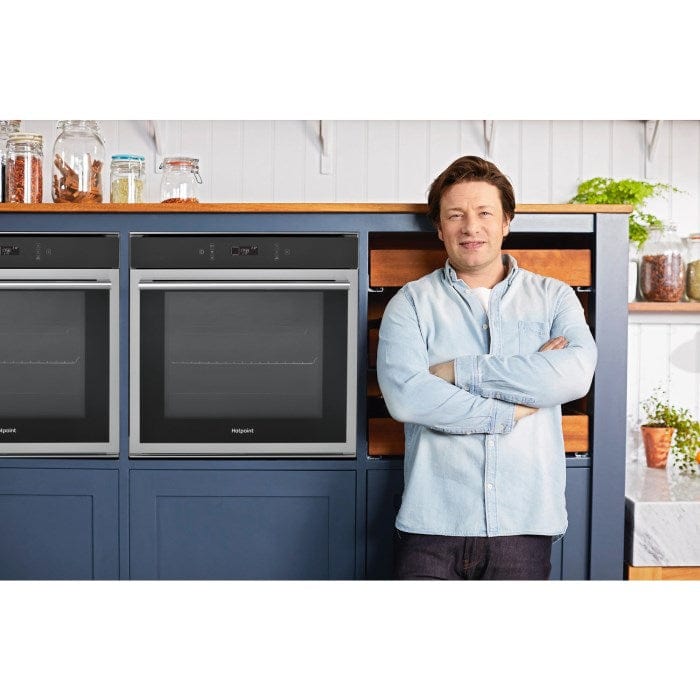 Hotpoint SI6874SHIX Touch Control Multifunction Electric Built-In Single Oven - Stainless Steel | Atlantic Electrics - 39478051242207 