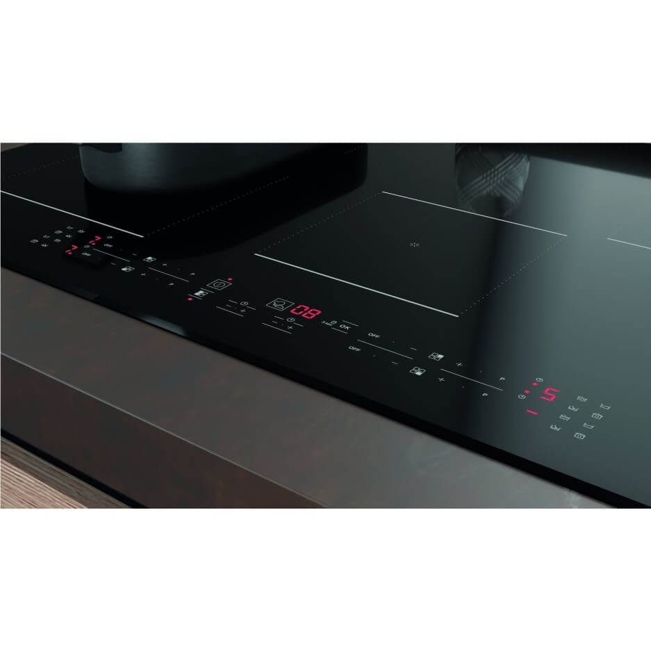 Hotpoint TB3977BBF 77cm Touch Control 4 Zone 70cm Induction Hob - Black | Atlantic Electrics