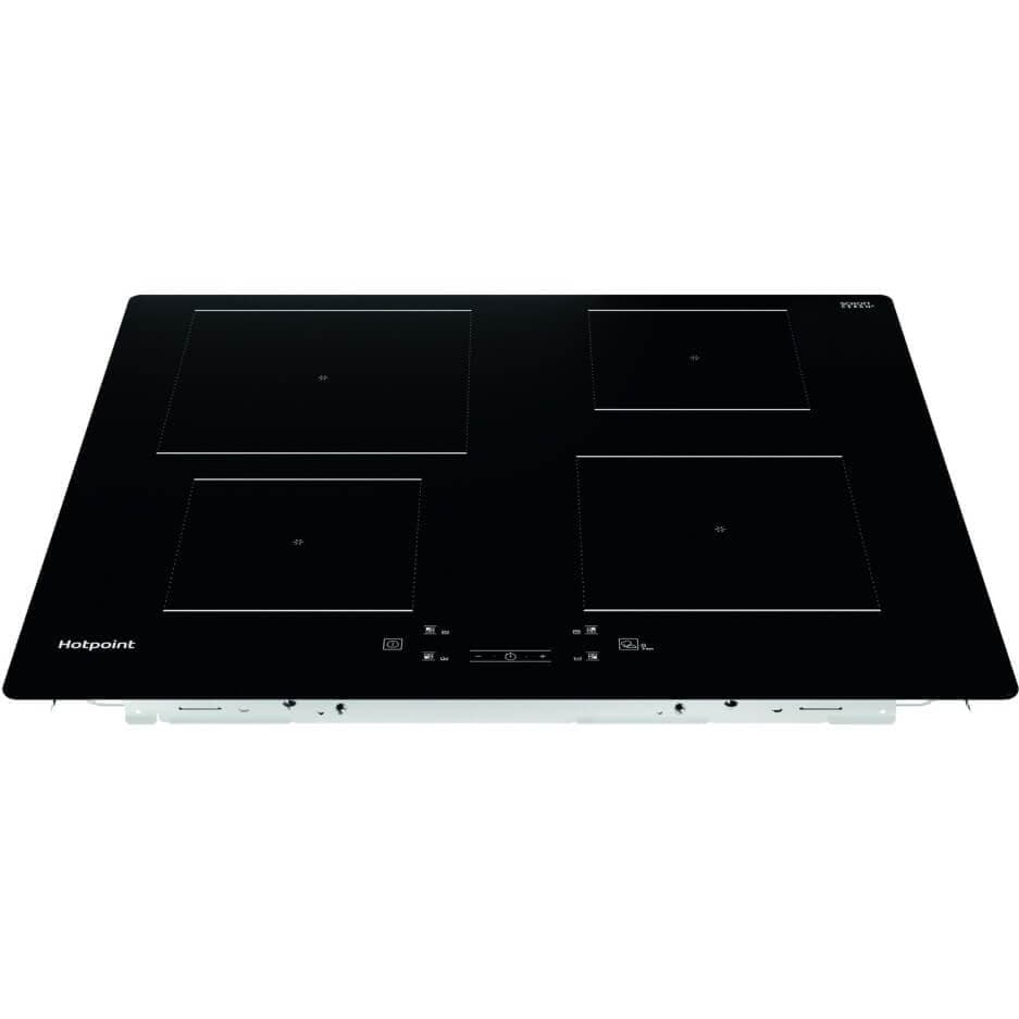 Hotpoint TQ1460SNE Touch Control 4 Zone Induction Hob - Black - Atlantic Electrics - 39478051340511 