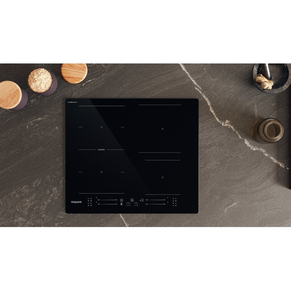 Hotpoint TS3560FCPNE CleanProtect 59cm Induction Hob - Black | Atlantic Electrics - 40560947396831 