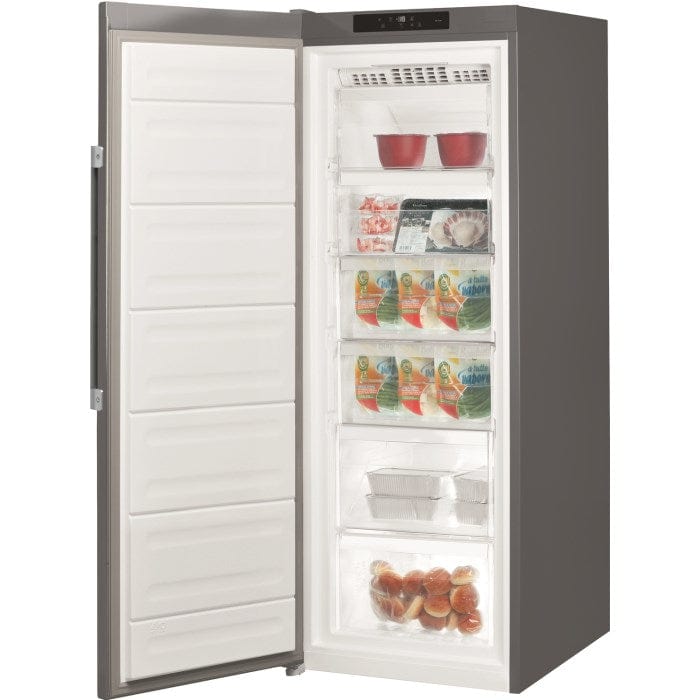 HOTPOINT UH6F1CG 222 Litre Freestanding Upright Freezer 167cm Tall Frost Free 60cm Wide - Graphite - Atlantic Electrics - 39478052880607 