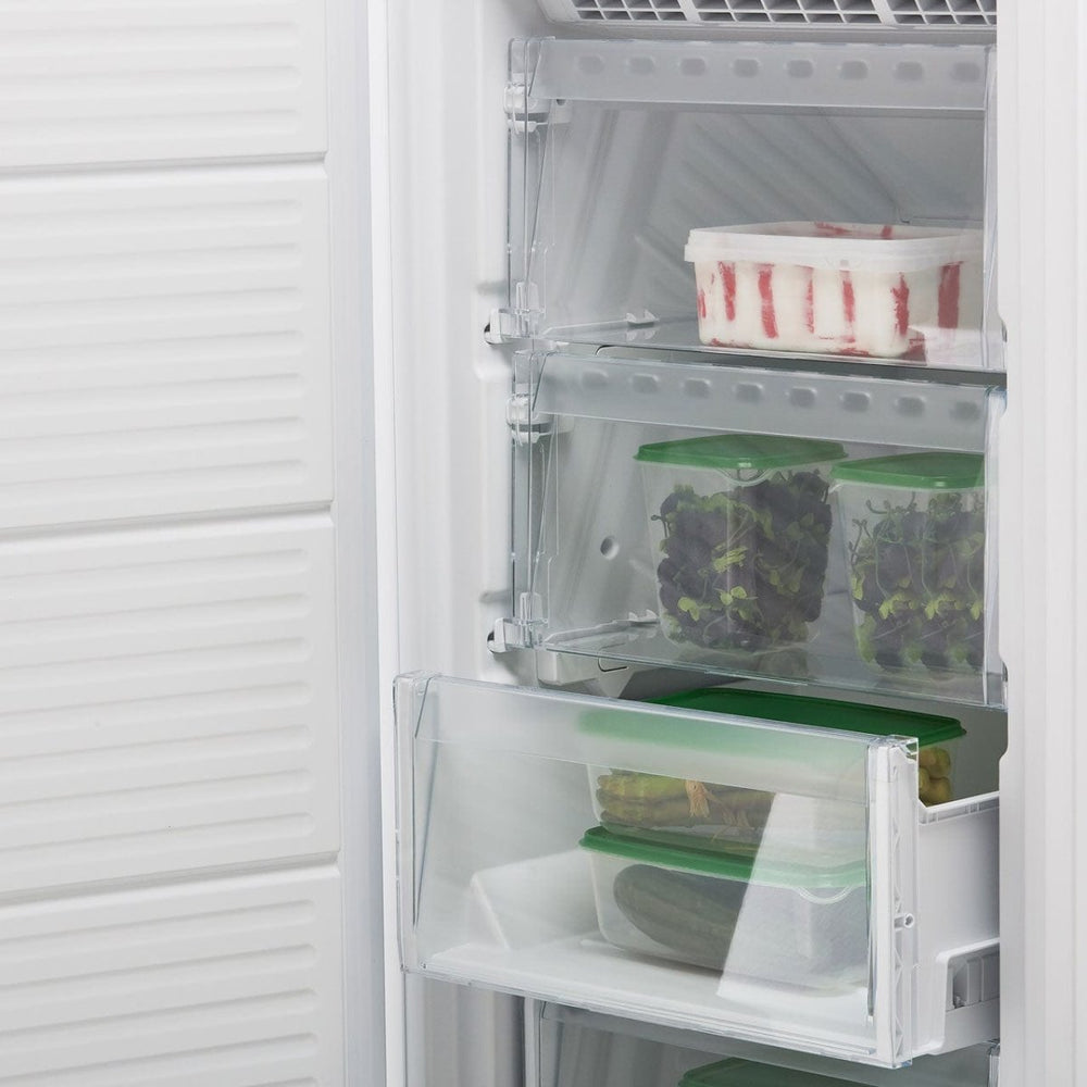HOTPOINT UH6F1CG 222 Litre Freestanding Upright Freezer 167cm Tall Frost Free 60cm Wide - Graphite - Atlantic Electrics - 39478052978911 