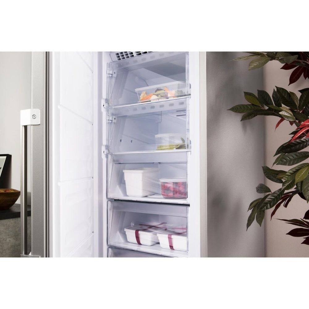 Hotpoint UH8F1CG 260 Litre Freestanding Upright Freezer 188cm Tall Frost Free 59.5cm Wide - Graphite - Atlantic Electrics - 39478055665887 