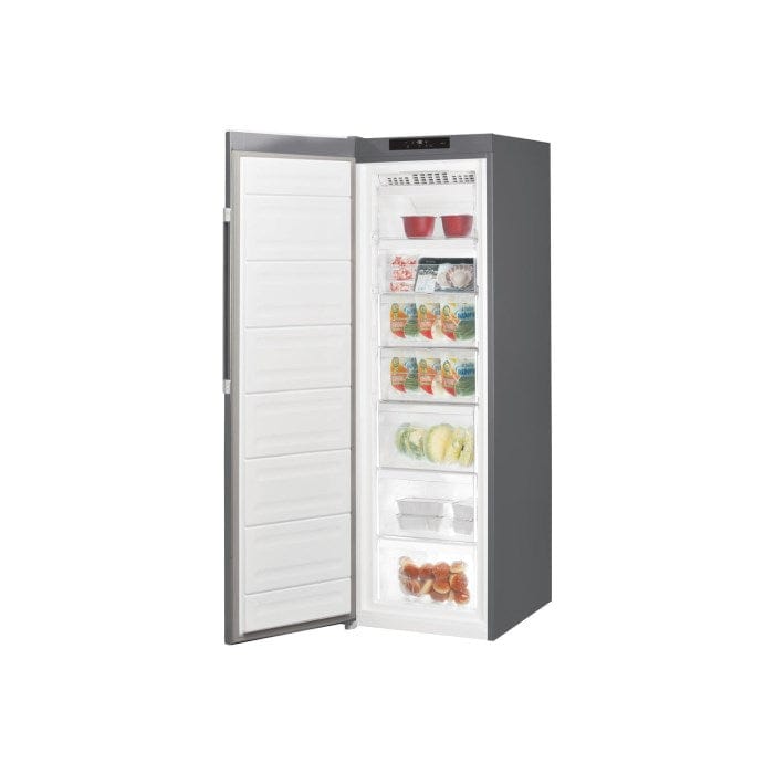Hotpoint UH8F1CG 260 Litre Freestanding Upright Freezer 188cm Tall Frost Free 59.5cm Wide - Graphite - Atlantic Electrics - 39478055502047 