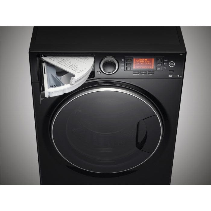 Hotpoint Ultima RD966JKDUKN 9Kg - 6Kg Washer Dryer with 1600 rpm - Black - A Rated - Atlantic Electrics - 39478053699807 