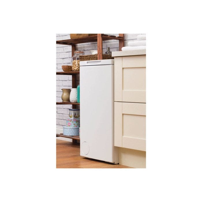 Hotpoint WMTF722UUKN 7kg 1200rpm Freestanding Top Loading Washing Machine - White | Atlantic Electrics - 39478056976607 