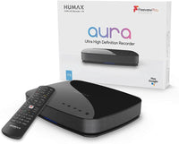 Thumbnail Humax FVPAURA4KGTR1TB Aura 4K Android TV Recorder Freeview Box 1TB Black | Atlantic Electrics- 39478057959647