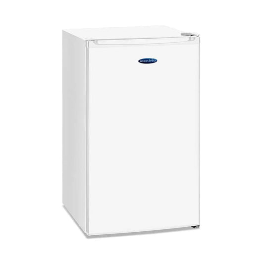 Iceking RK100WE 81 Litre Undercounter Icebox Fridge, 47.9cm - White | Atlantic Electrics