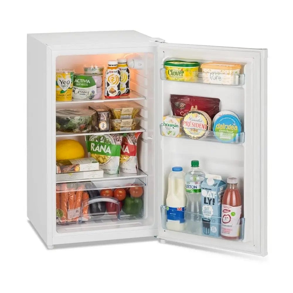 Iceking RL114WE 90 Litre Undercounter Fridge, 47.9cm Wide - White | Atlantic Electrics - 39478055993567 
