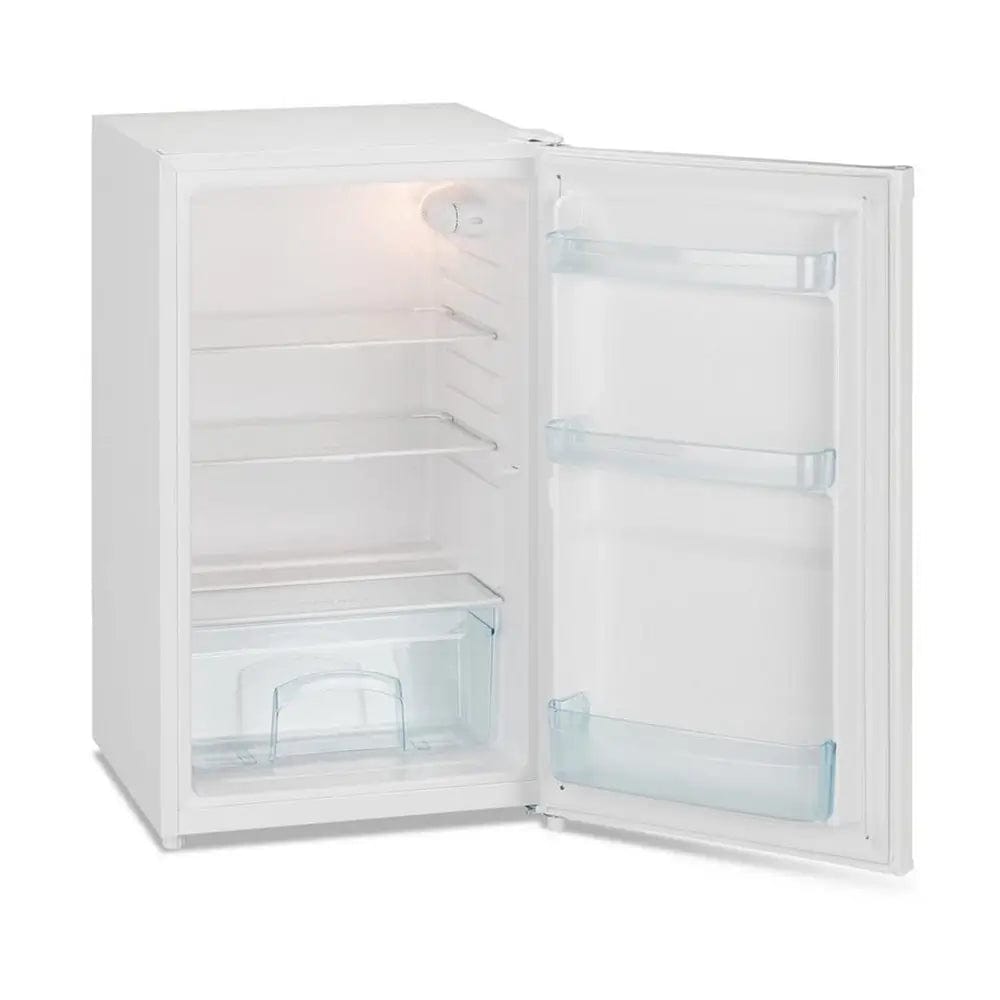 Iceking RL114WE 90 Litre Undercounter Fridge, 47.9cm Wide - White | Atlantic Electrics - 39478055895263 