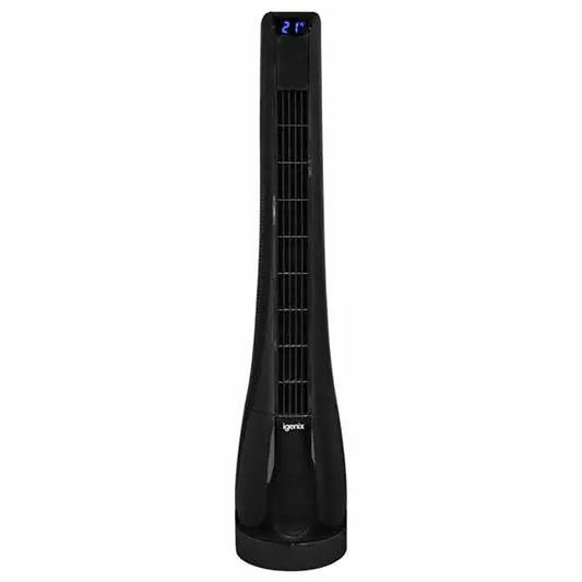 Igenix DF0037BL 35" Digital Tower Fan with Remote Control Black | Atlantic Electrics