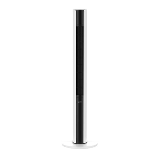 Igenix IGFD6143W 43-Inch Digital Tower Fan - Timer and Remote Control - White | Atlantic Electrics