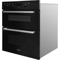 Thumbnail Indesit Aria IDU6340BL Built Under Double Oven With Feet - 39478059827423