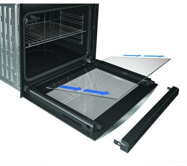 Indesit Aria IFW6330IX Built In Electric Single Oven 66 litre - Stainless Steel - A Rated | Atlantic Electrics - 39478060712159 