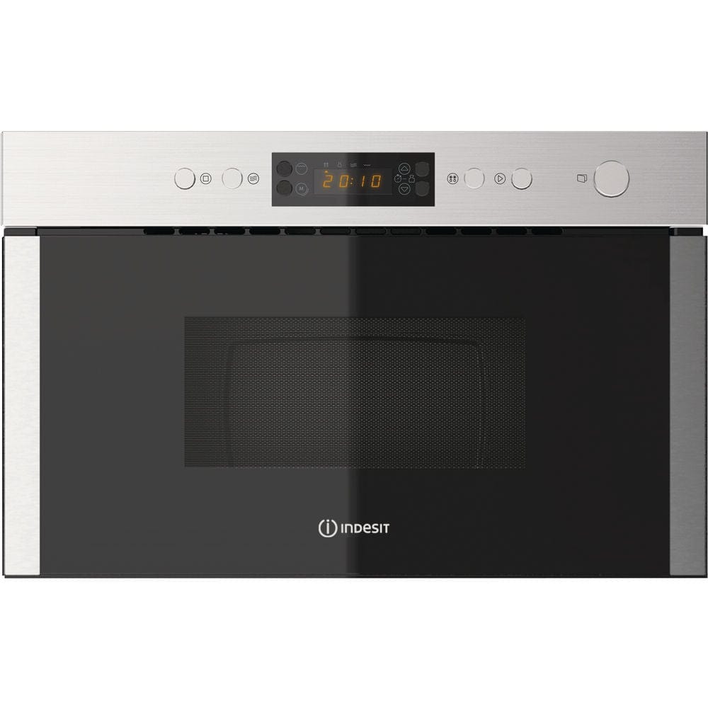 Indesit Aria MWI5213IX Built-in Microwave Oven with Grill - Stainless Steel - Atlantic Electrics - 39478058516703 