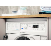 Thumbnail Indesit BIWMIL71252 Integrated 7Kg Washing Machine with 1200 rpm | Atlantic Electrics- 39478068314335