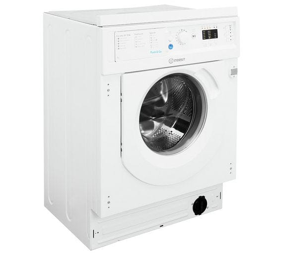Indesit BIWMIL71252 Integrated 7Kg Washing Machine with 1200 rpm | Atlantic Electrics - 39478068379871 
