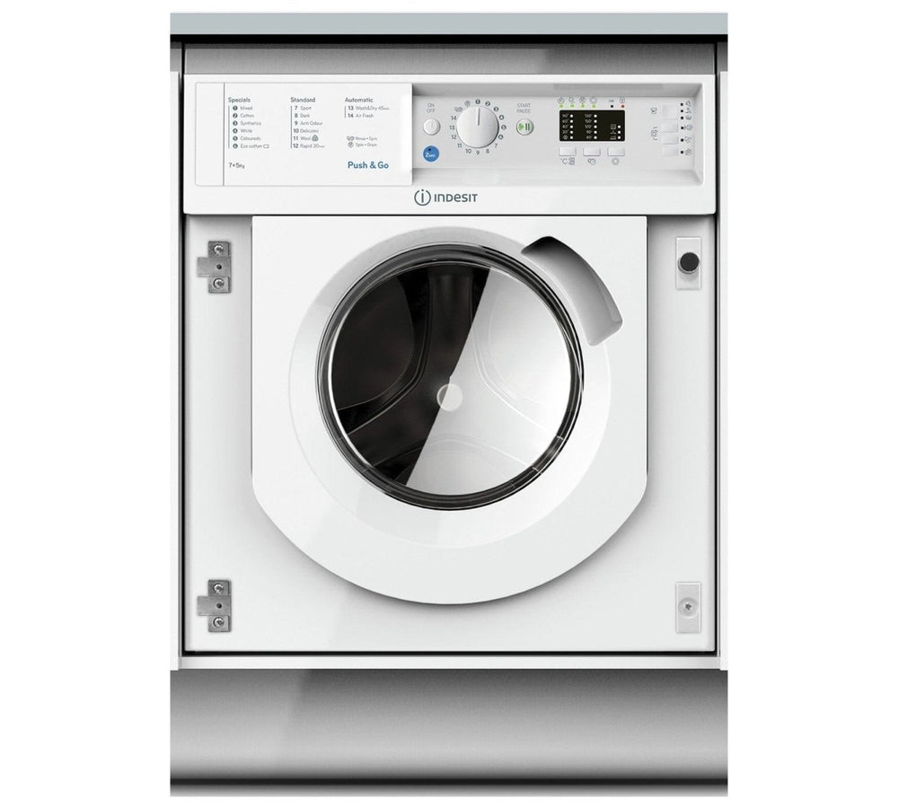 Indesit BIWMIL71252 Integrated 7Kg Washing Machine with 1200 rpm | Atlantic Electrics - 39478068150495 