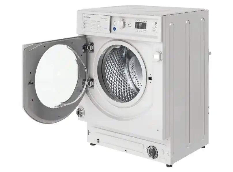 Indesit BIWMIL81485UK Integrated 8kg Washing Machine with 1400 rpm - White | Atlantic Electrics