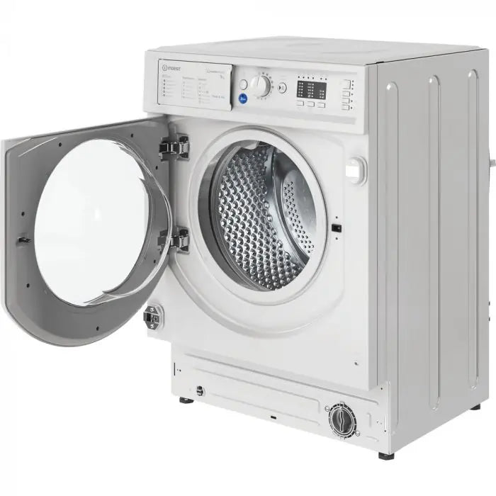Indesit BIWMIL91485UK 9kg 1400rpm Integrated Washing Machine - White - Atlantic Electrics - 40598280208607 