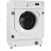 Thumbnail Indesit BIWMIL91485UK 9kg 1400rpm Integrated Washing Machine - 40598280110303