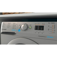Thumbnail Indesit BWA81485XSUK Washing Machine 1400rpm 8Kg Silver - 39478070640863