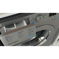Thumbnail Indesit BWA81485XSUK Washing Machine 1400rpm 8Kg Silver - 39478070542559