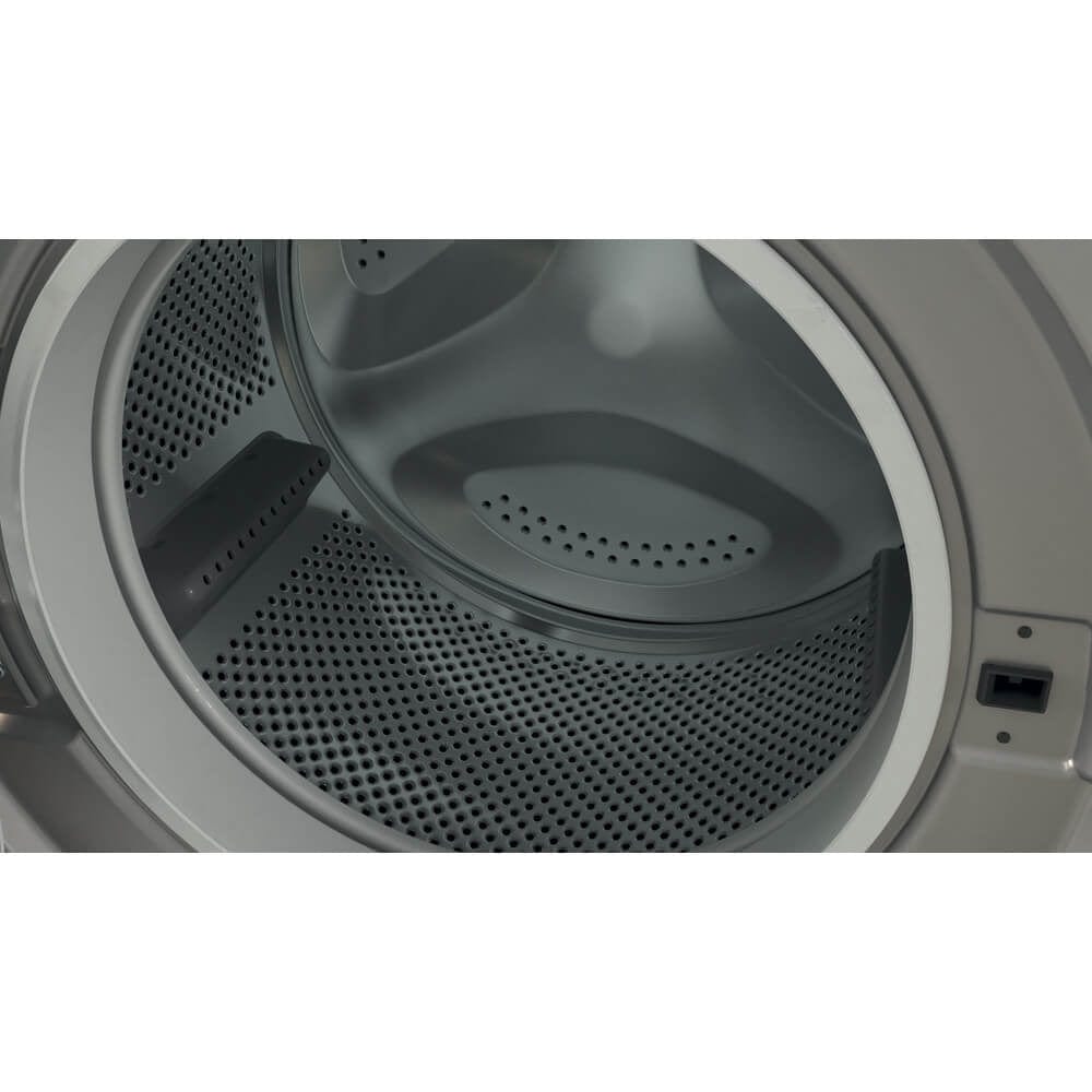 Indesit BWA81485XSUK Washing Machine 1400rpm 8Kg Silver - Atlantic Electrics - 39478071034079 