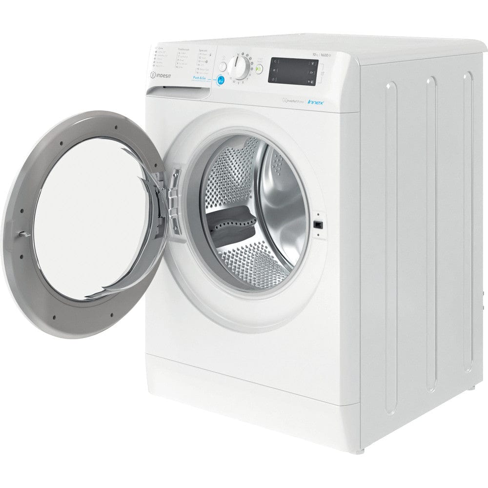 Indesit BWE101685XWUKN Washing Machine 10Kg 1600Rpm White | Atlantic Electrics - 39478067232991 