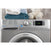Thumbnail Indesit BWE91484 Freestanding Washing Machine 9kg Load 1400rpm Spin, Silver | Atlantic Electrics- 39478068117727