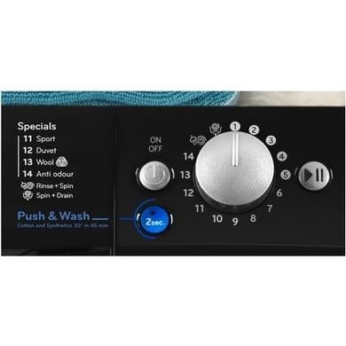 Indesit BWE91484XK 9Kg Washing Machine with 1400 rpm - Black | Atlantic Electrics - 39478068052191 