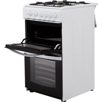 Thumbnail Indesit Cloe ID5G00KMW 50cm Gas Cooker with Full Width Gas Grill - 39478073491679