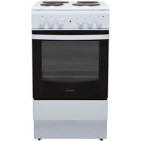 Thumbnail Indesit Cloe IS5E4KHW 50cm Electric Cooker with Solid Plate Hob - 39478073688287