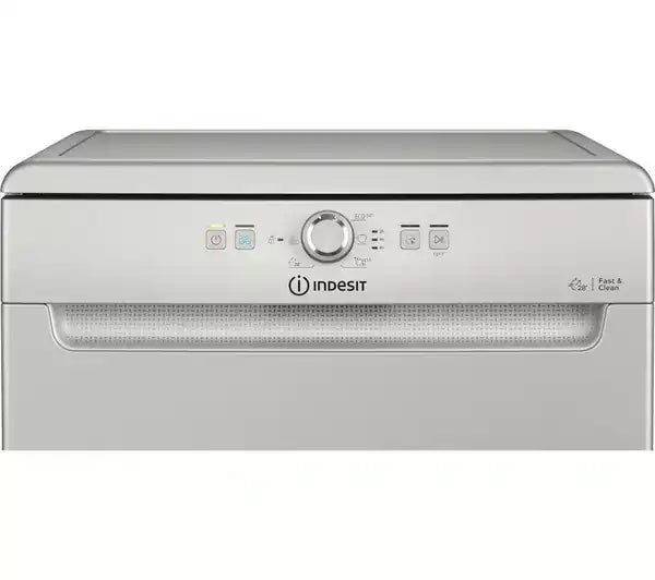 Indesit D2FHK26SUK Full-size Dishwasher - Silver | Atlantic Electrics - 40456511488223 