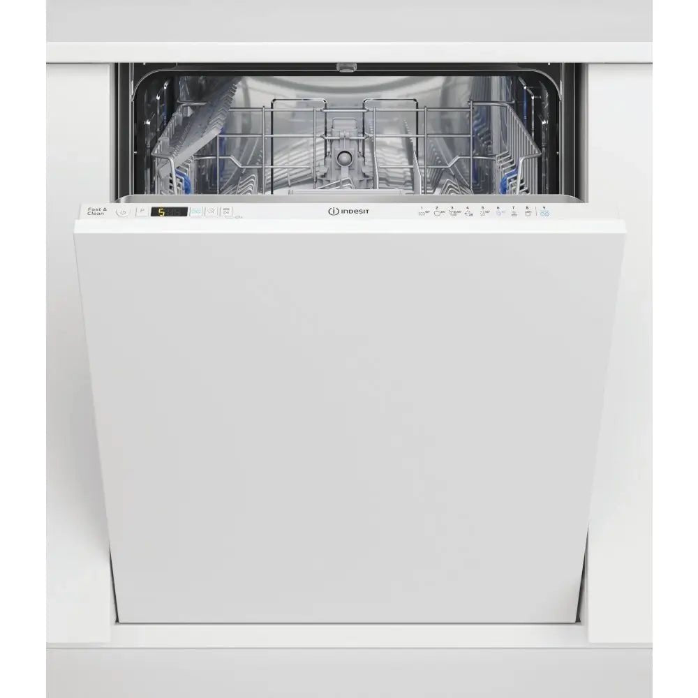Indesit D2IHD526 Fully Integrated Dishwasher, 14 Place Settings, 59.8cm Wide - White Control Panel - Atlantic Electrics - 40157513285855 