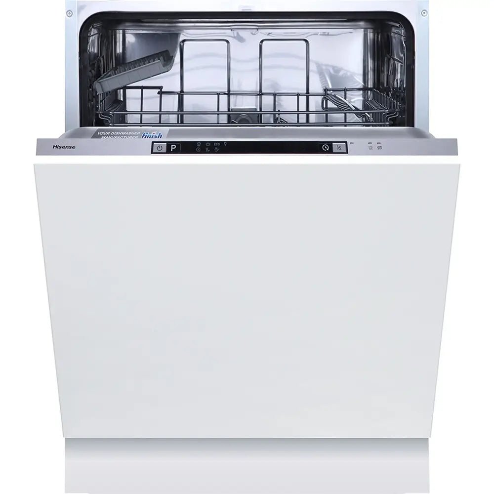 Indesit D2IHL326 Fully Integrated Standard Dishwasher, 14 Place Settings, 59.8cm Wide - White Control Panel - Atlantic Electrics - 40157593469151 