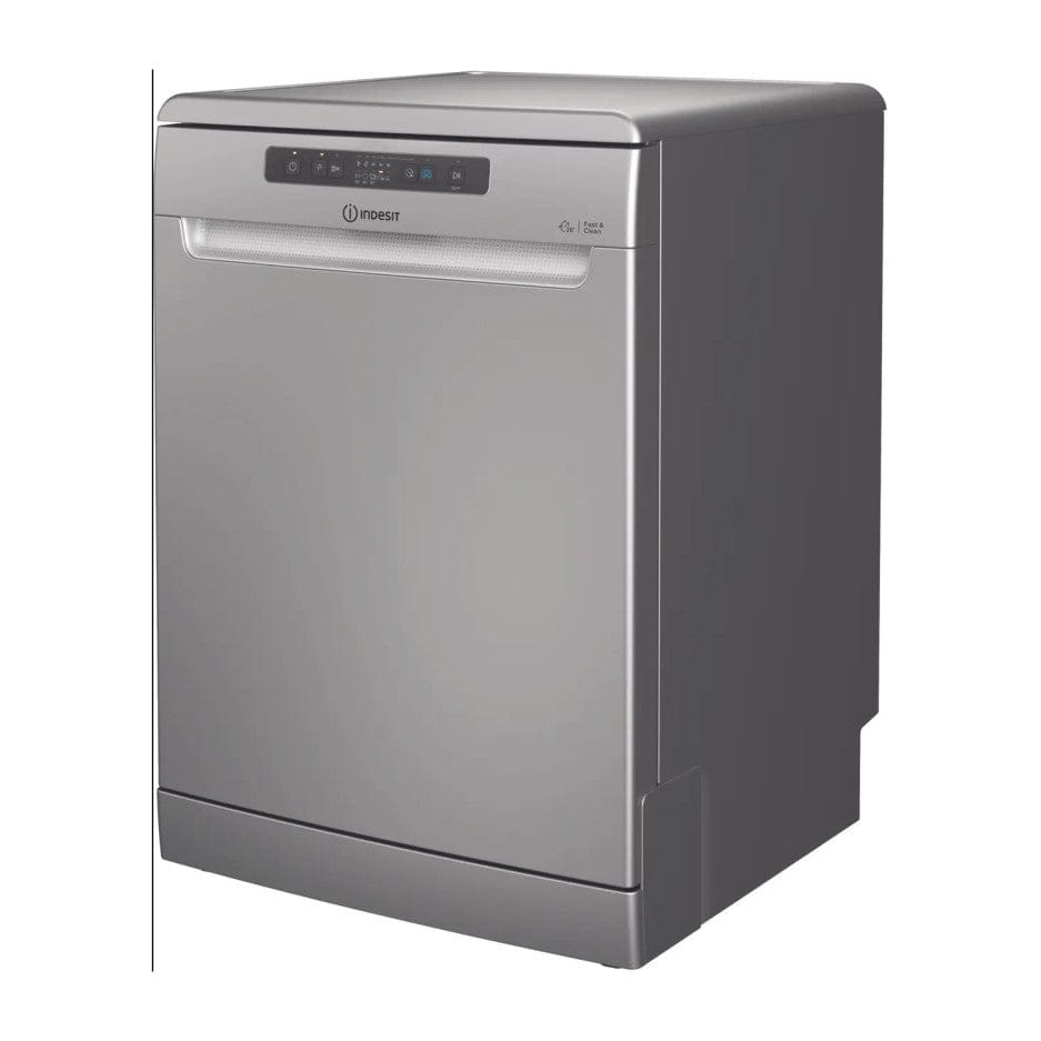 Indesit DFC2B16SUK Dishwasher 13 Place Setting Capacity Silver | Atlantic Electrics - 39478071787743 