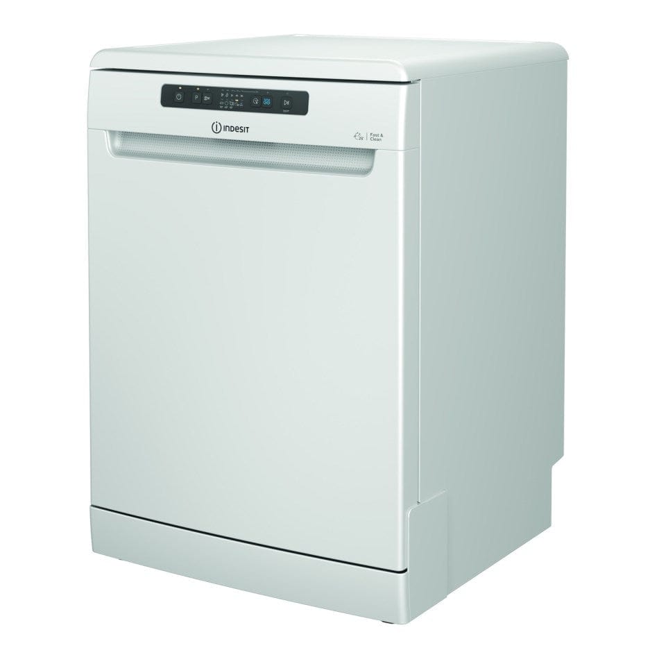 Indesit DFC2B16UK 13 Place Freestanding Dishwasher With Cutlery Tray - White - Atlantic Electrics - 39478072705247 
